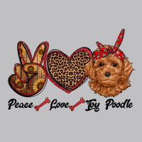 Peace Love Toy Poodle Long Sleeve Tee | Teevron