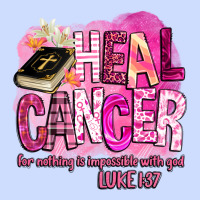 Heal Cancer For Nothing Is Impossible With God Urban Heavy Tee | Teevron