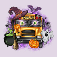 Halloween School Bus Classic Tee | Teevron