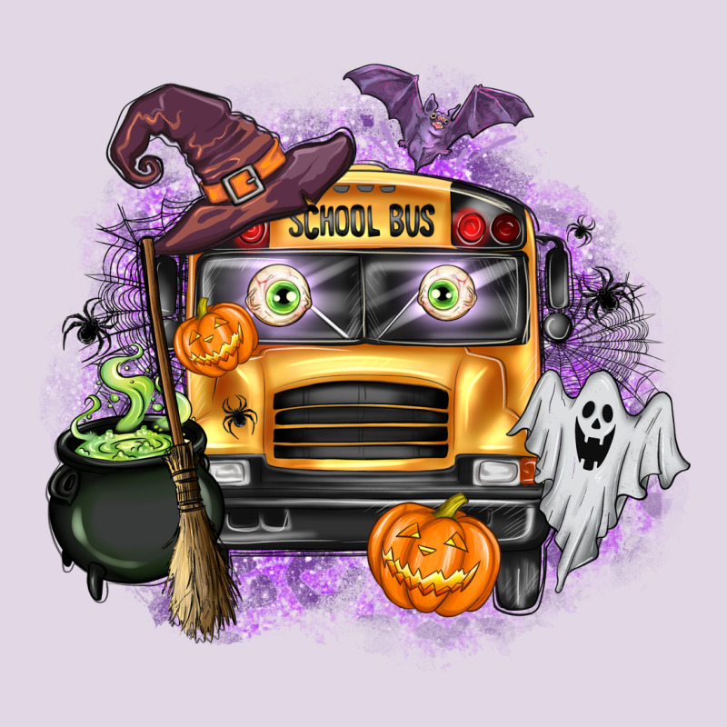 Halloween School Bus Classic Tee by texasbilliewilder | Teevron