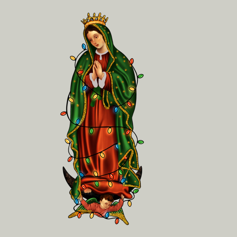 Christmas Our Lady Of Guadalupe Heavyweight Hoodie by JahusDesignShop | Teevron