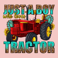 Just A Boy Who Loves Tractor Urban Heavy Tee | Teevron