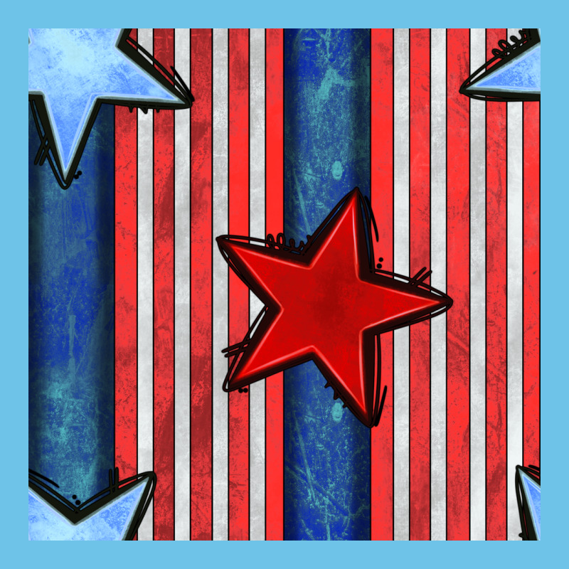 4th Of July Stars And Stripes Seamless Pattern Premium Sweatshirt by BundleAndBundleShop | Teevron