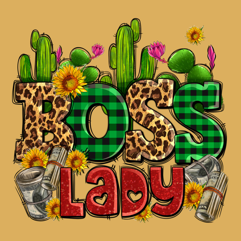 Boss Lady With Money And Cactus Premium Hoodie by AdoDesignShop | Teevron