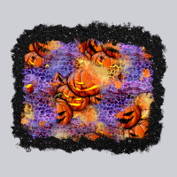 Halloween Pumpkin And Leopard Background Classic Tee | Teevron