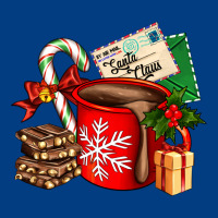 Christmas Hot Chocolate Cup With Gift And Letters Premium Sweatshirt | Teevron