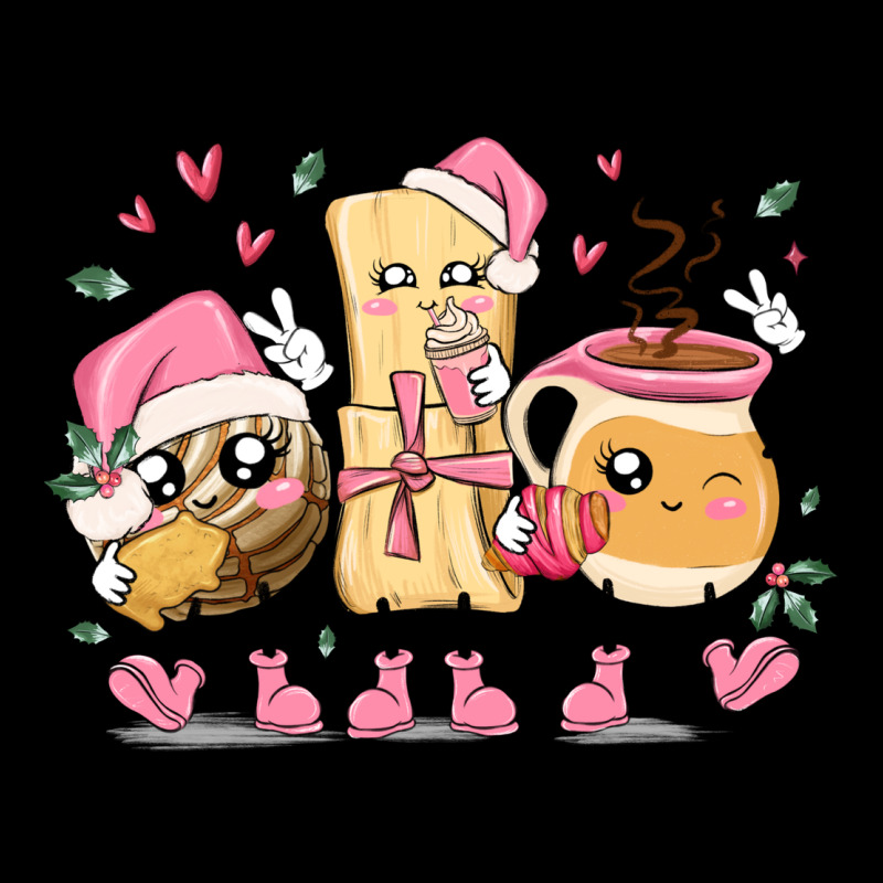 Mexican Christmas Pan Dulce Cartoon Characters Urban Hoodie by MaliasSmallBusiness | Teevron