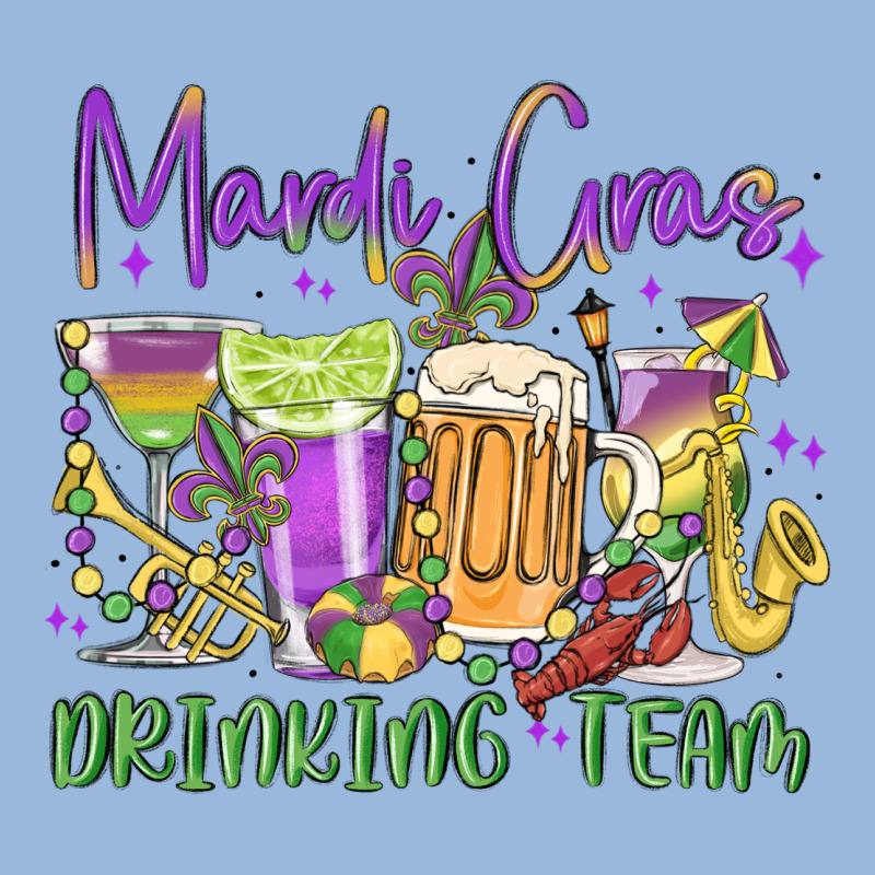Mardi Gras Drinking Team Premium Hoodie by MaliasSmallBusiness | Teevron