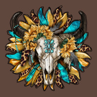Bull Skull With Sunflower Classic Tee | Teevron