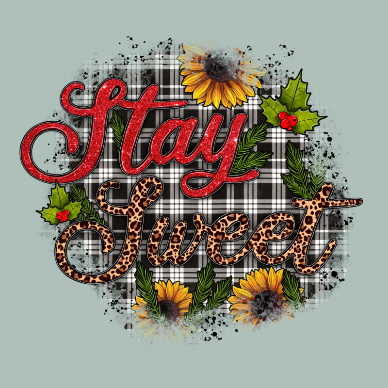 Stay Sweet Wood Slice Ornament Heavyweight Hoodie by JahusDesignShop | Teevron