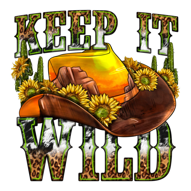 Keep It Wild Western Urban Heavy Tee by texasbilliewilder | Teevron