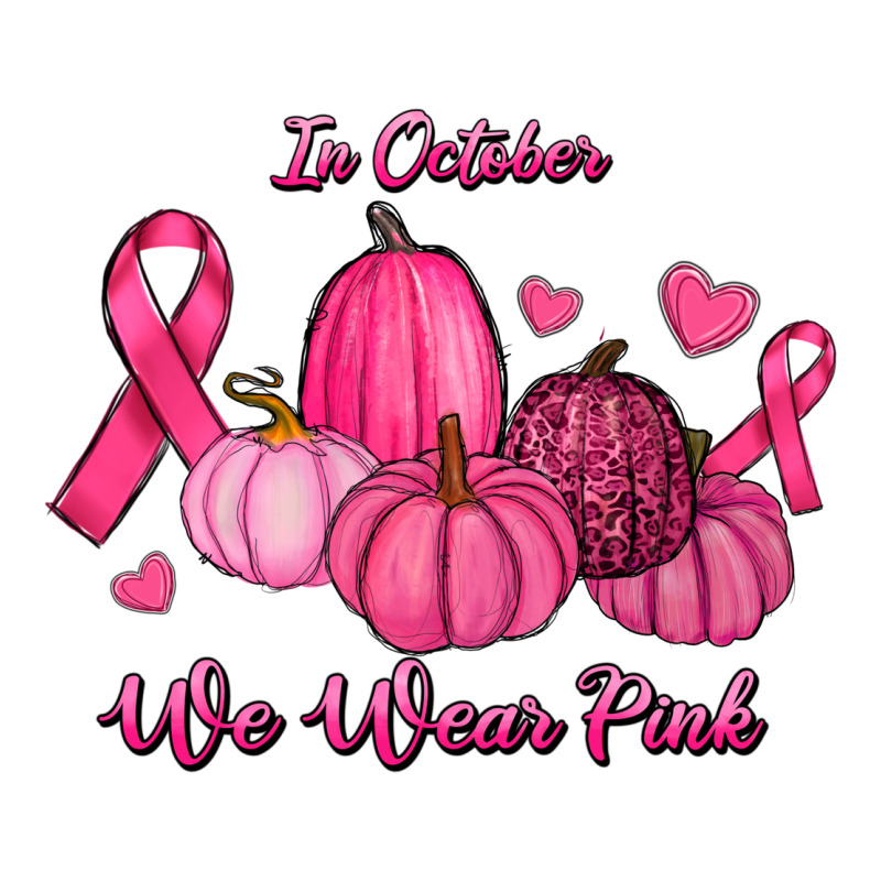 In October We Wear Pink Pumpkins Urban Heavy Tee by RanaPortraitStore | Teevron