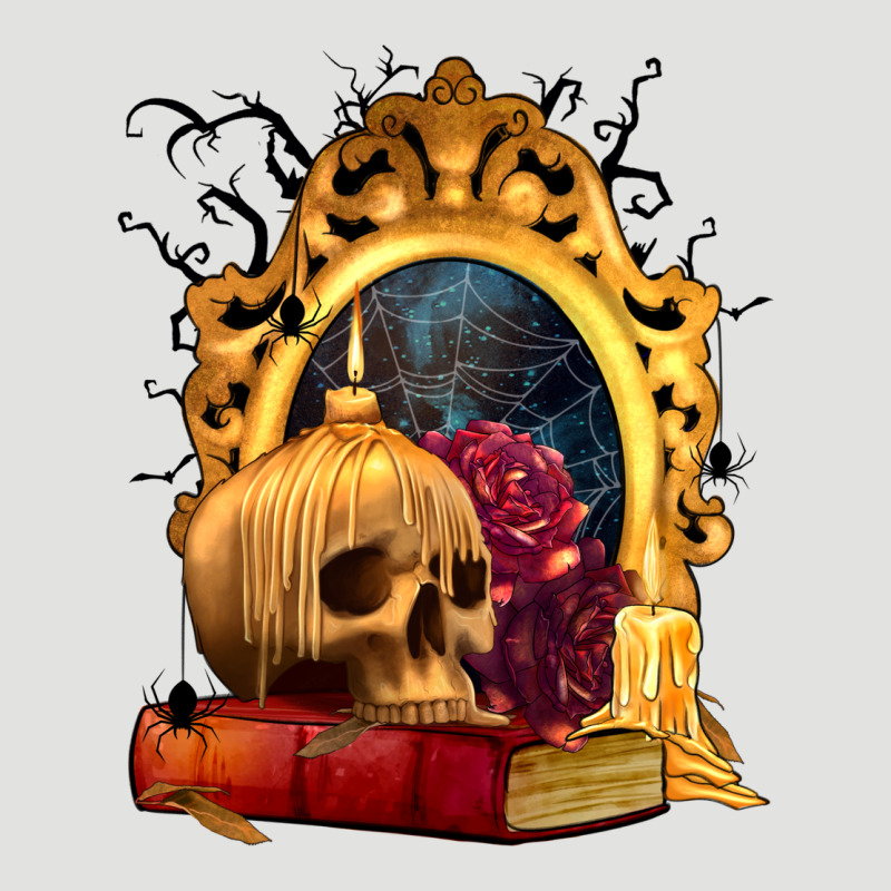 Halloween Skull Candles And Roses Classic Tee by texasbilliewilder | Teevron