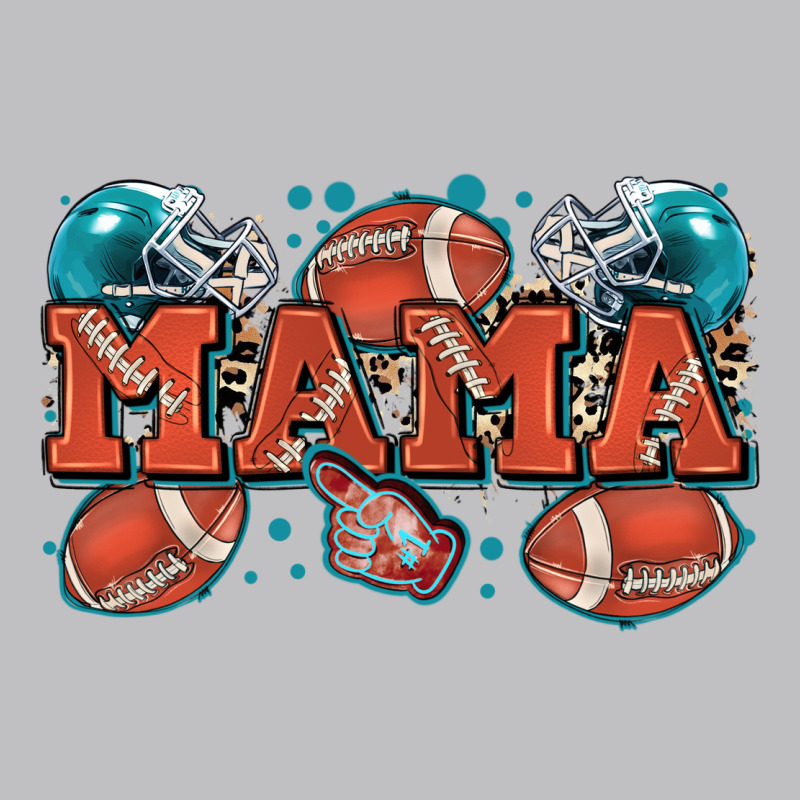 Mama American Football Long Sleeve Tee by Zillion Design Studio | Teevron
