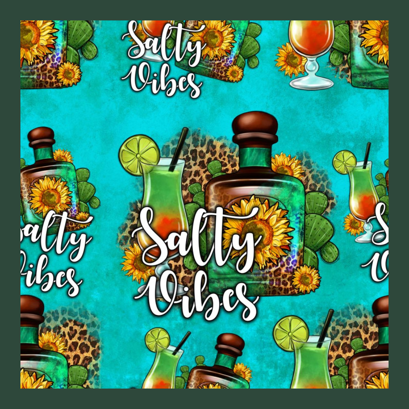 Salty Vibes Seamless Pattern Zipper Hoodie by HRA Design Shop | Teevron