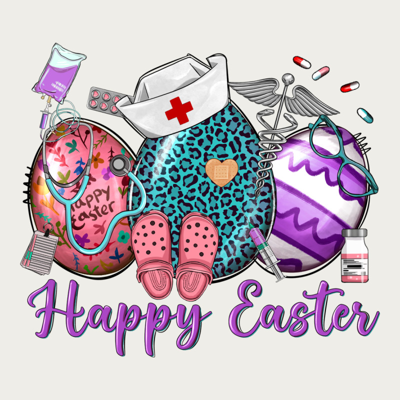 Happy Easter Eggs Nurse N Zipper Hoodie by Neo Western | Teevron