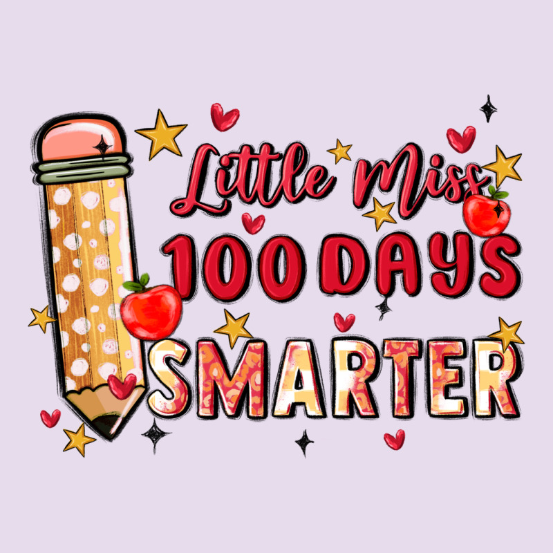 Little Miss 100 Days Smarter Premium Hoodie by MaliasSmallBusiness | Teevron
