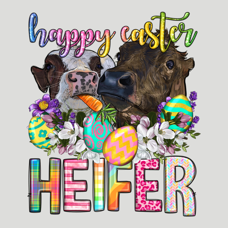 Happy Easter Heifer Zipper Hoodie by Neo Western | Teevron