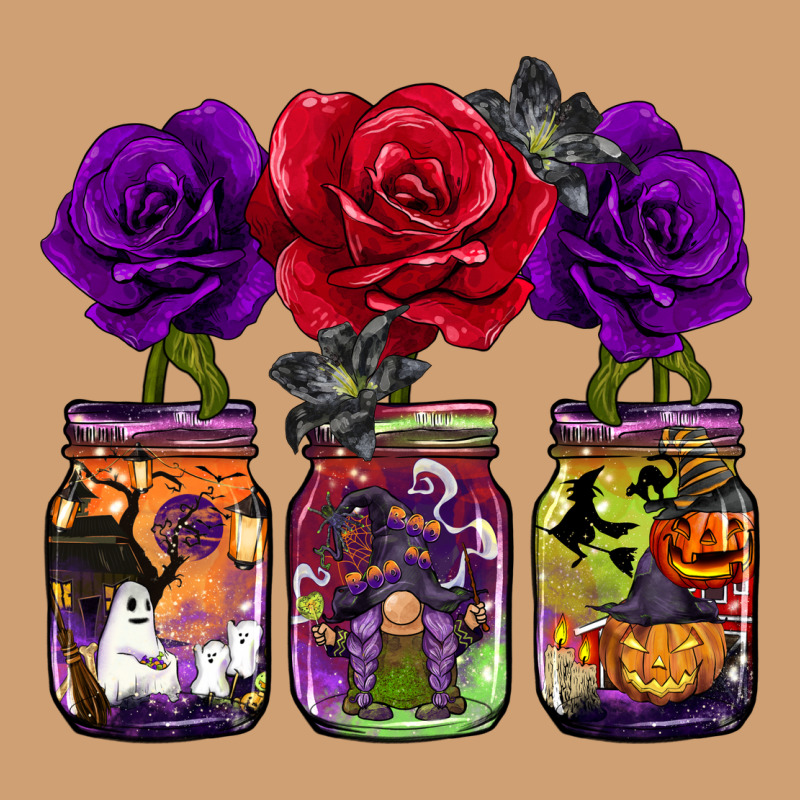 Halloween Jars Rose Vintage Tee by BarkalooDesign | Teevron