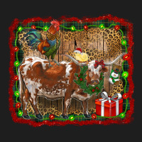 Christmas Farm Animals Classic Tee | Teevron