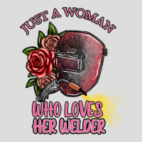 Just A Woman Who Loves Her Welder Zipper Hoodie | Teevron