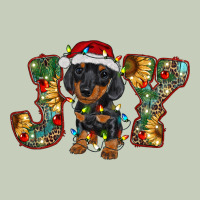 Dachshund Puppy Christmas Joy Ladies Tee | Teevron