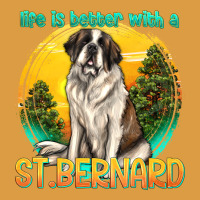 Life Is Better With A St.bernard Urban Heavy Tee | Teevron