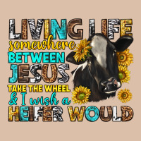 Living Life Somewhere Between Jesus Urban Heavy Tee | Teevron