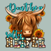 Don't Be A Salty Heifer Long Haired Cow Heavyweight Hoodie | Teevron