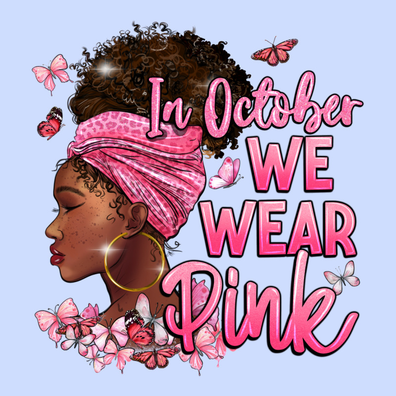 In October We Wear Pink Urban Heavy Tee by BarkalooDesign | Teevron