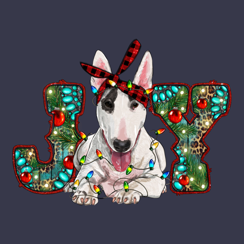 Christmas Joy Bull Terrier Long Sleeve Tee by RanaPortraitStore | Teevron
