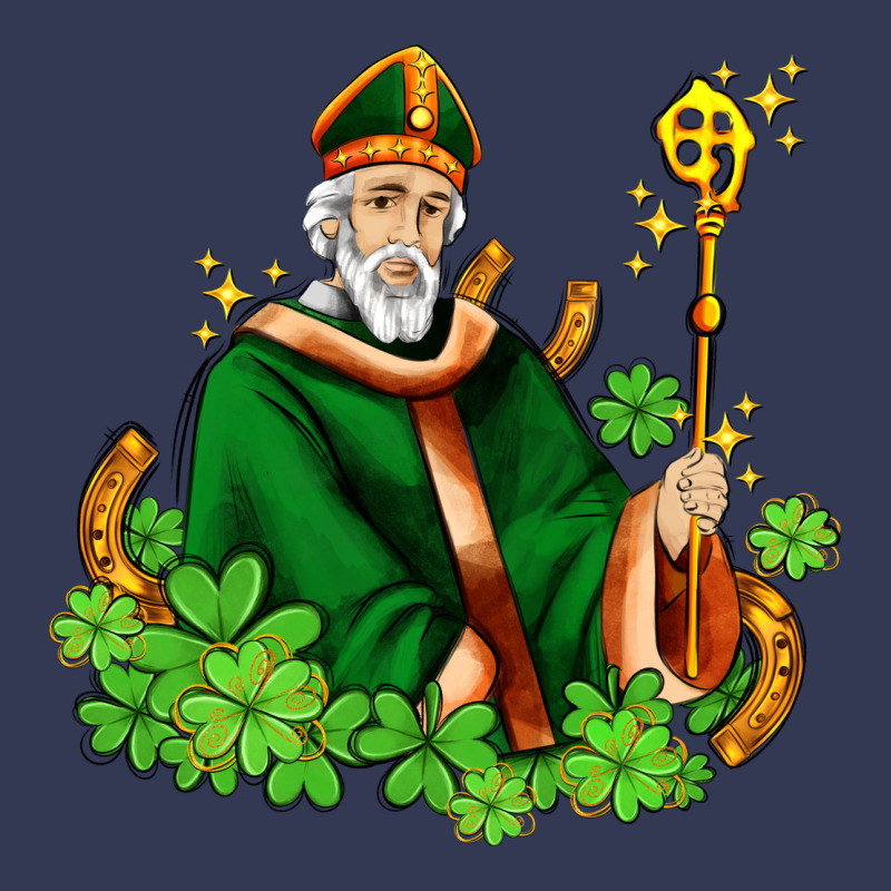 St Patricks And Horseshoes With Shamrocks Heavyweight Hoodie by AdoDesignShop | Teevron