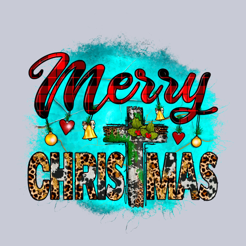 Merry Christmas Wood Slice Ornament Heavyweight Hoodie by JahusDesignShop | Teevron