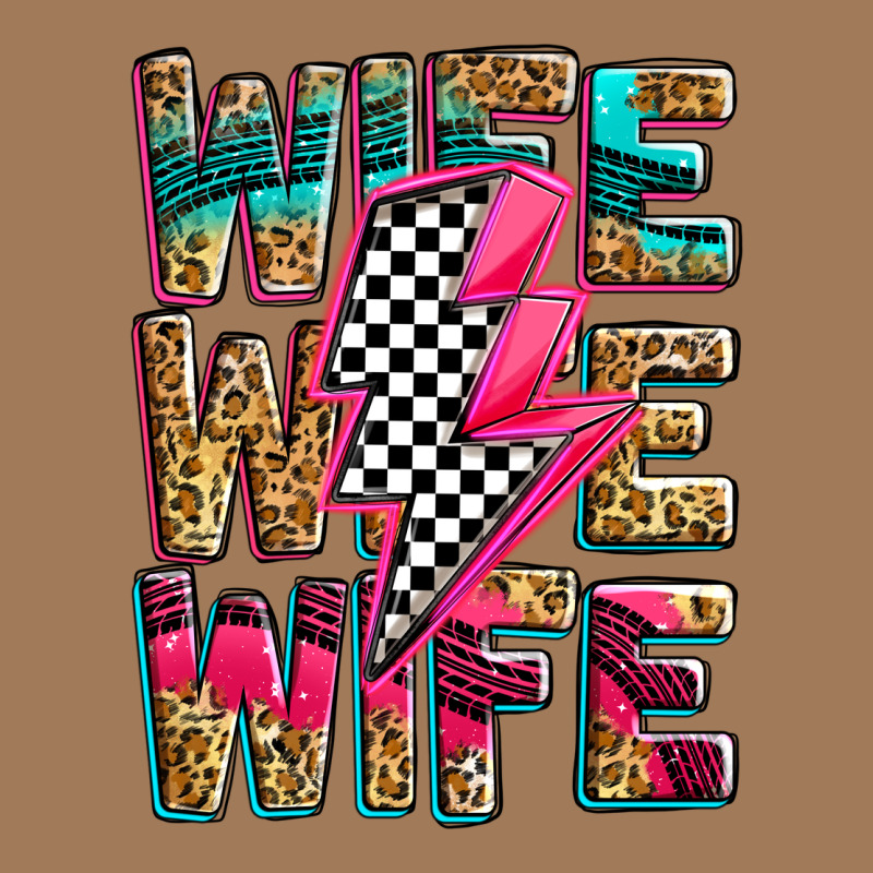 Race Wife Wife Wife Lightningbolt Classic Tee by Zillion Design Studio | Teevron