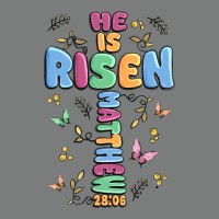 He Is Risen Cross Premium Hoodie | Teevron