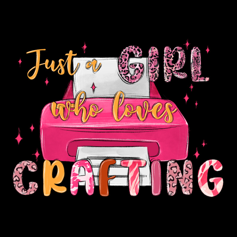 Just A Girl Who Loves Crafting Urban Hoodie by MaliasSmallBusiness | Teevron