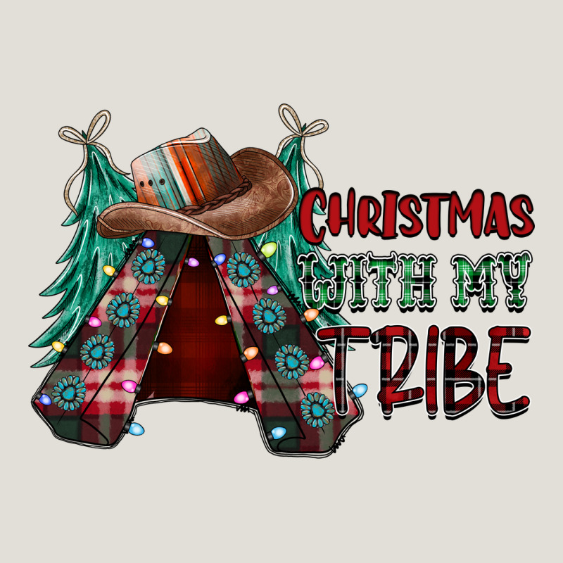 Christmas With Tribe Heavy Core Tee by CowhideDigitalArt | Teevron