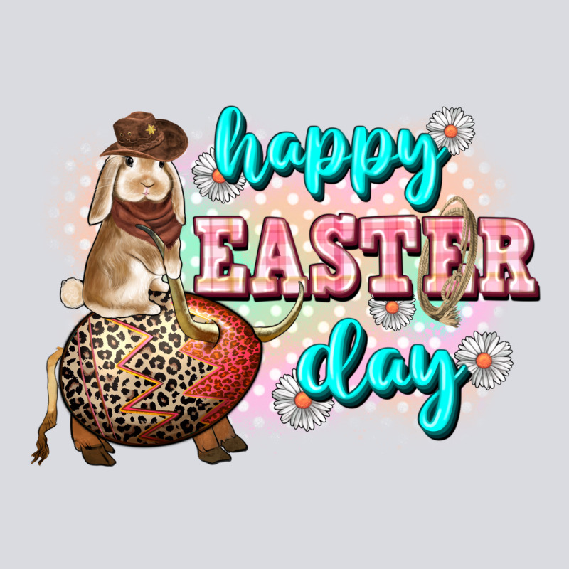 Happy Easter Day Rodeo Easter Day Zipper Hoodie by CowGirlArtShop | Teevron