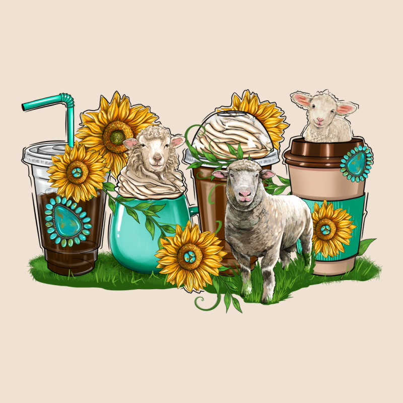 Sheep Coffee Cups Urban Heavy Tee by texasbilliewilder | Teevron