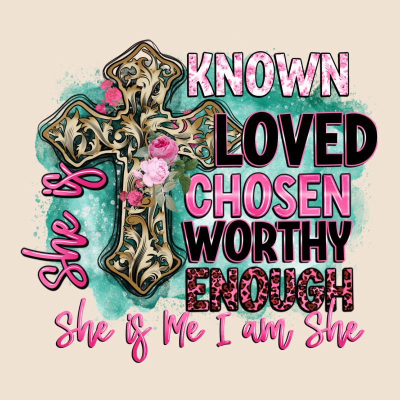 She Is Loved Urban Heavy Tee by BarkalooDesign | Teevron