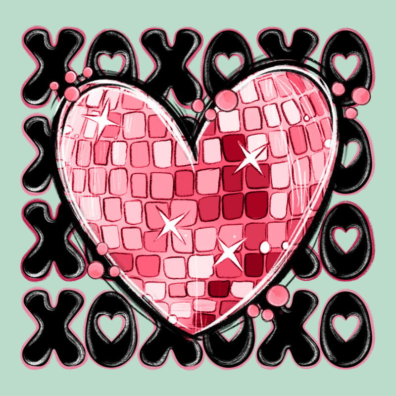 Xoxo Heart Valentine's Day Premium Hoodie by MaliasSmallBusiness | Teevron