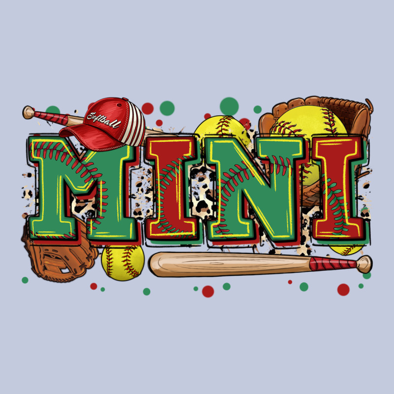Mini Softball Long Sleeve Tee by Zillion Design Studio | Teevron