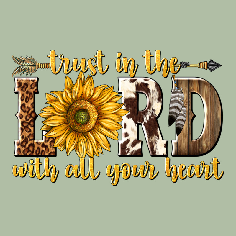 Trust In The Lord With All Your Heart Urban Heavy Tee by texasbilliewilder | Teevron