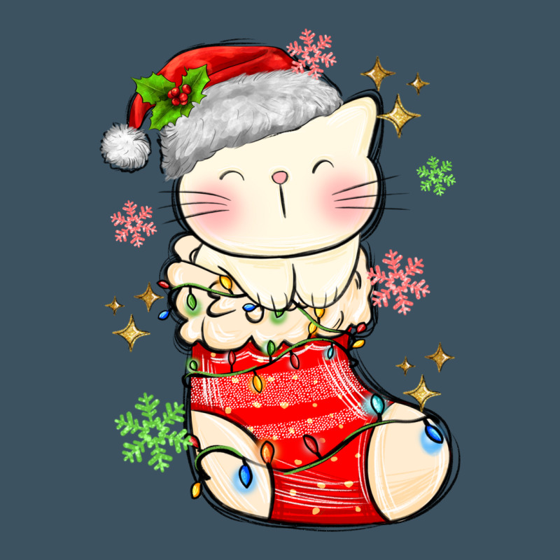 Christmas Cat In Urban Hoodie by MaliasSmallBusiness | Teevron