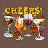 Cheers Christmas Coctail Premium Sweatshirt | Teevron