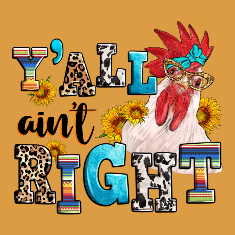 Y'all Ain't Right Crazy Urban Heavy Tee by texasbilliewilder | Teevron