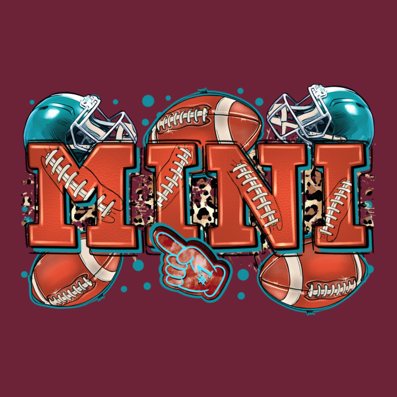 Mini American Football Long Sleeve Tee by Zillion Design Studio | Teevron