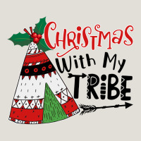Christmas With My Tribe Boho Heavy Core Tee | Teevron