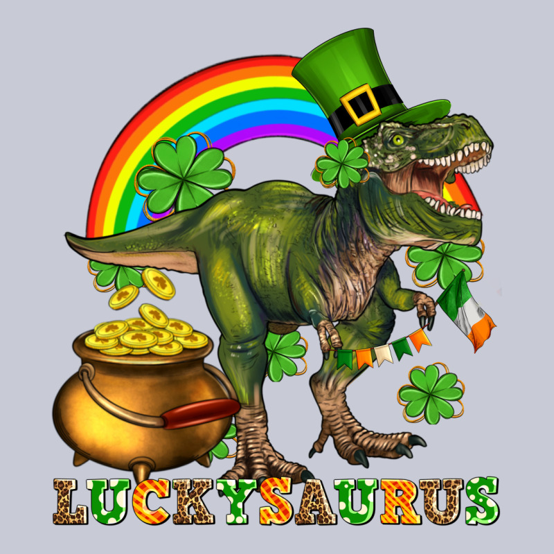 Luckysaurus And St Patricks Heavyweight Hoodie by AdoDesignShop | Teevron