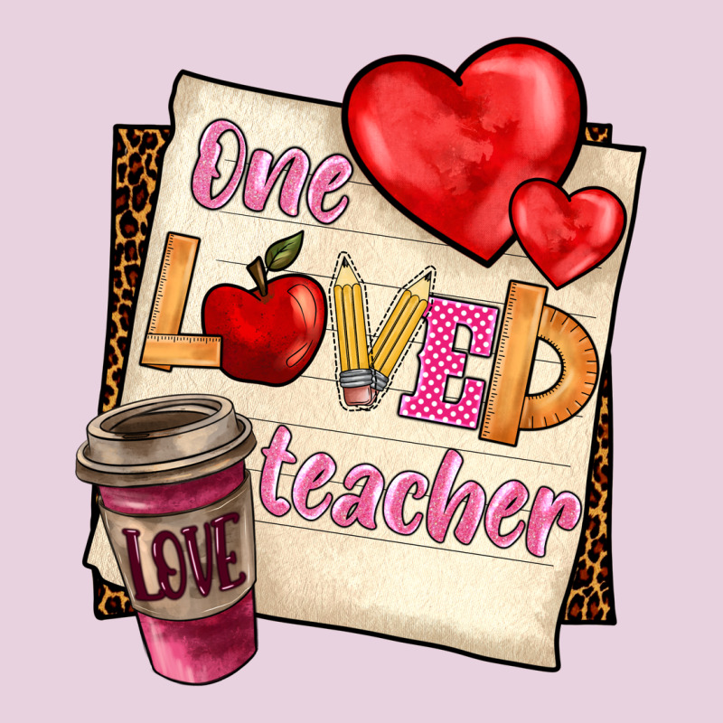 One Loved Teacher Ladies Tee by BarkalooDesign | Teevron